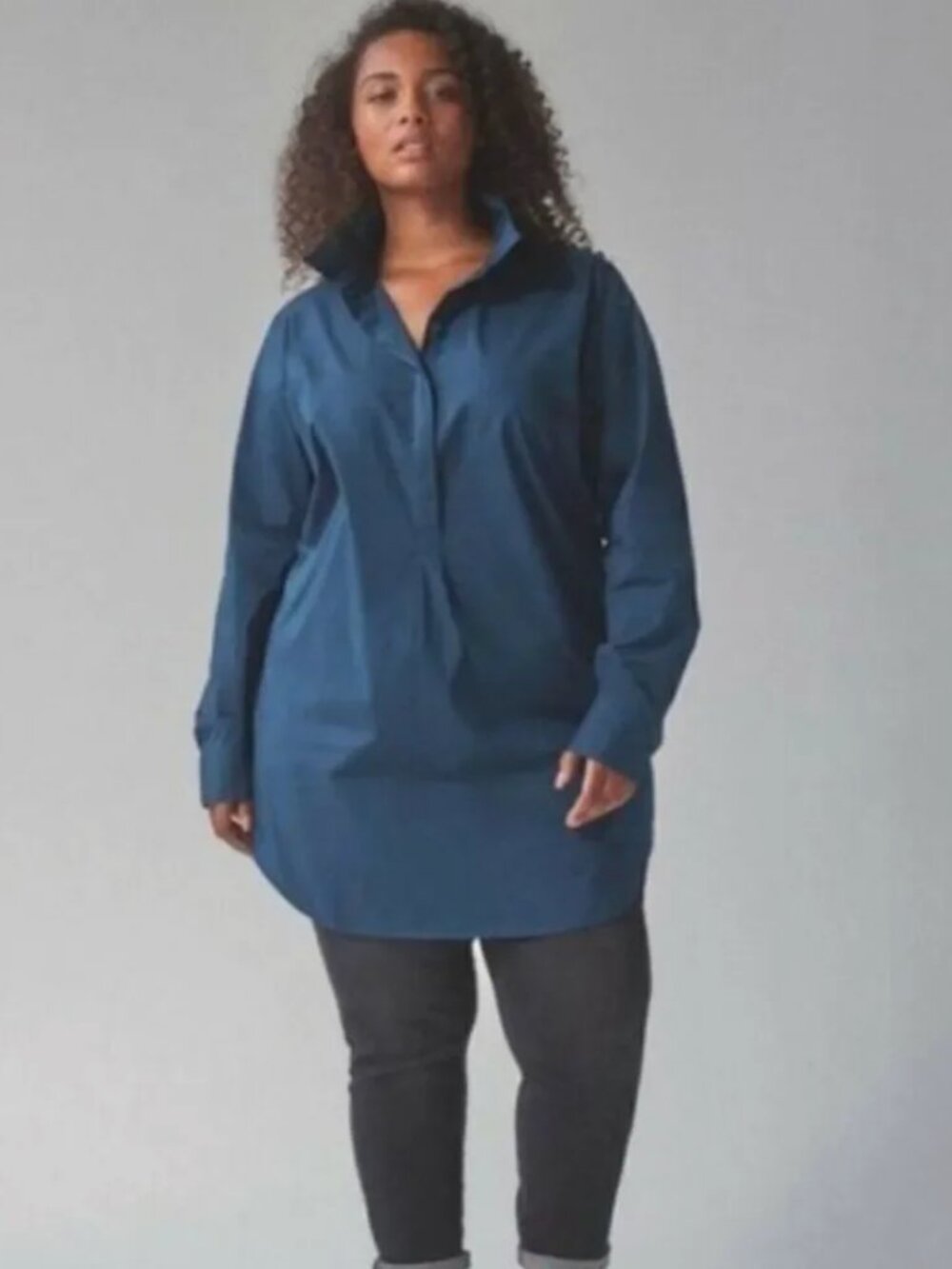 EUC Universal Standard Safra Poplin Tunic in Black US M (18-20)
